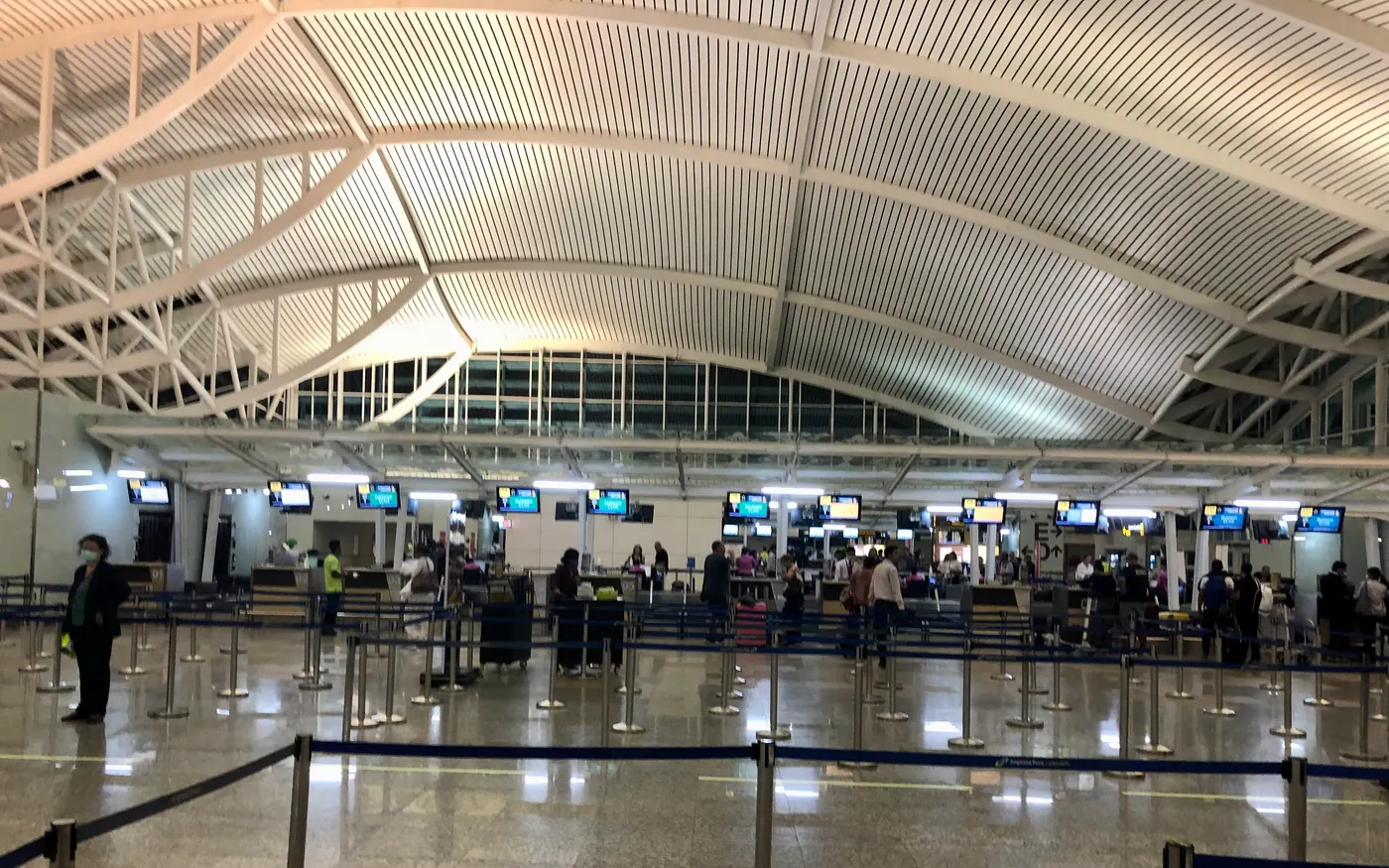 Indonesia visa planning starts with the correct arrival and stay route International airport immigration counters used by arriving travelers in Indonesia